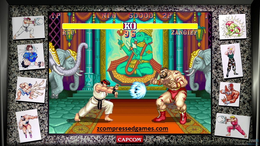 The Street Fighter 30th Anniversary Collection Gameplay